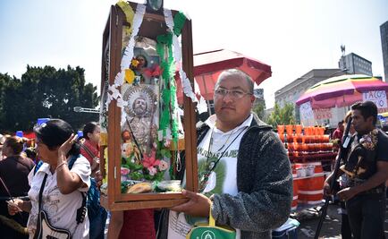 Construye altar con donativos para San Judas Tadeo