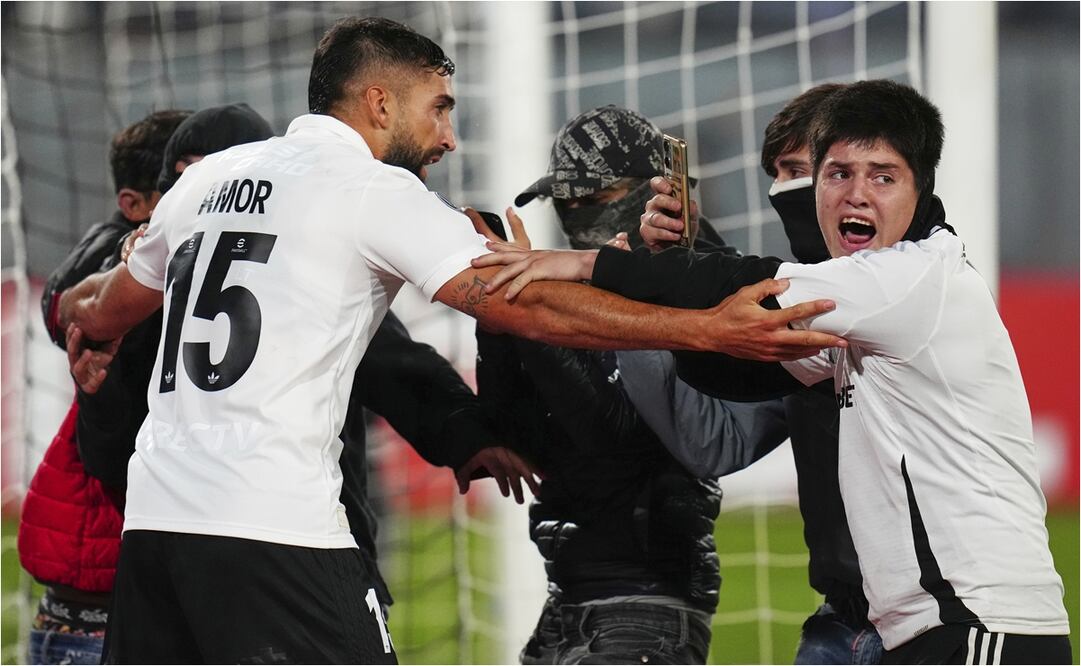 Tragedia en Santiago de Chile durante la Copa Libertadores. FOTO: AP