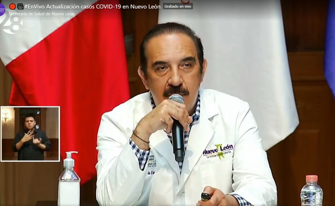 Foto: captura de pantalla tomada de la transmisión del Canal 28 estatal