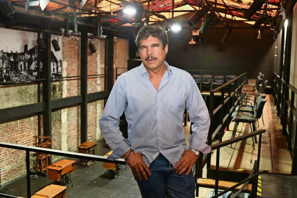 El actor se verá en la serie que llega en septiembre a Las Estrellas. Foto: Carlos Mejía/EL UNIVERSAL