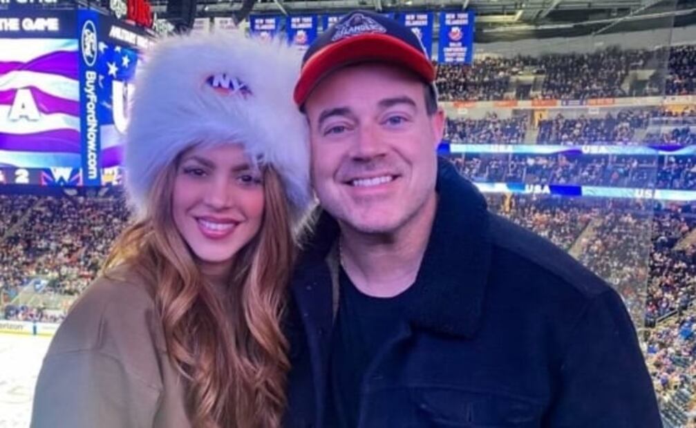 Foto de Shakira con el presentador de tv Carson Daly levanta sospecha de romance