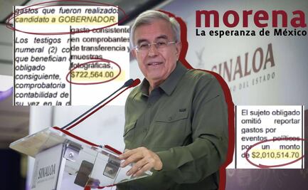 INE detectó irregularidades en campaña de Morena en Sinaloa por 82 mdp; registra omisión de gastos en candidatura de Rocha 