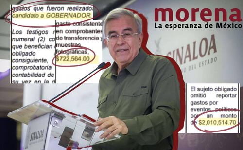 INE detectó irregularidades en campaña de Morena en Sinaloa por 82 mdp; registra omisión de gastos en candidatura de Rocha