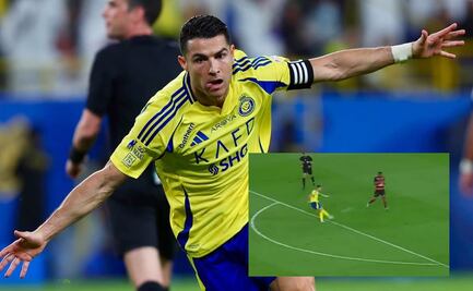 GOLAZO y doblete de Cristiano Ronaldo; el portugués llegó a 933 goles como profesional