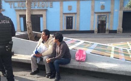 Muere bebé de personas en situación de calle en Plaza Garibaldi