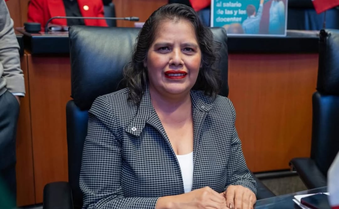 La senadora por Morena, Laura Estrada Mauro (08/09/2026). Foto: Especial