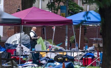Policía desmantela campamento de protesta propalestina en la Universidad George Washington