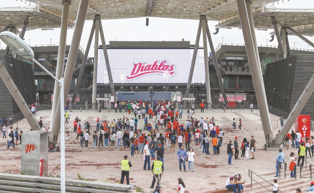El estadio de Diablos Rojos fue construido en un terreno del gobierno capitalino en la Magdalena Mixhuca. / DIEGO SIMÓN. EL UNIVERSAL 