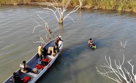 Rescatan con vida a padre e hijos que se accidentaron en presa de Tamaulipas