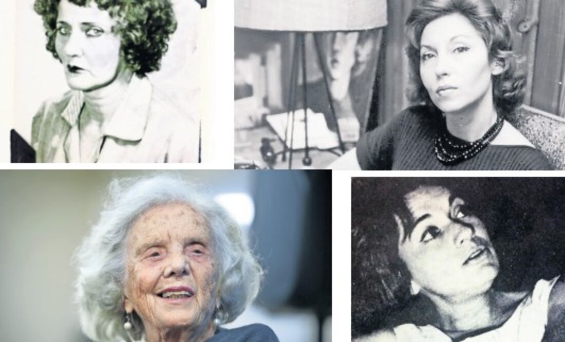 De izquierda a derecha: Nahui Olin, Clarice Lispector, Elena Poniatowska e Inés Arredondo. Crédito: Archivo de El Universal