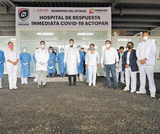 Alistan hospital exclusivo para Covid, en Hidalgo 