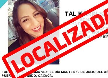 Encuentran viva a mujer israelí desaparecida en Oaxaca