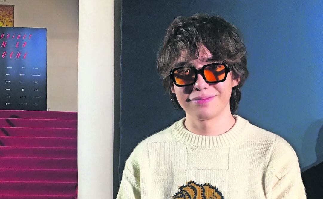 Iván es nieto de María Elena Velasco e hijo del realizador Iván Lipkies; en el filme será un joven De Llano que sueña con un gran proyecto. Foto: César Huerta | El Universal