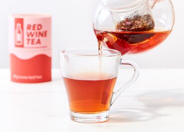 Ya existe un té sabor vino tinto