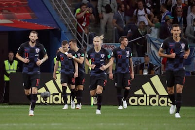 El gol de Ante Rebić en contra de Argentina