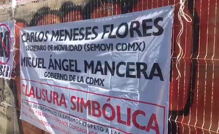 Vecinos y Morena-Xochimilco protestan y bloquean División del Norte 