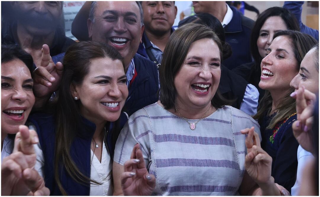 Xóchitl Gálvez, candidata presidencial. Foto: Berenice Fregoso/EL UNIVERSAL