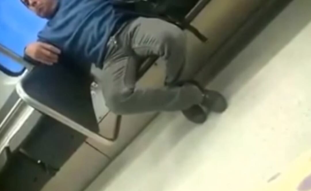 Detienen a sujeto que mostró su miembro a mujer en Metro