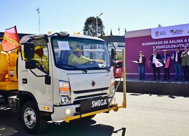 Edomex da banderazo a “bachetón"; se invertirán 67 mdp en rehabilitación de vialidades