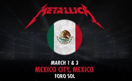 Metallica announces second show at Mexico City's Foro Sol
