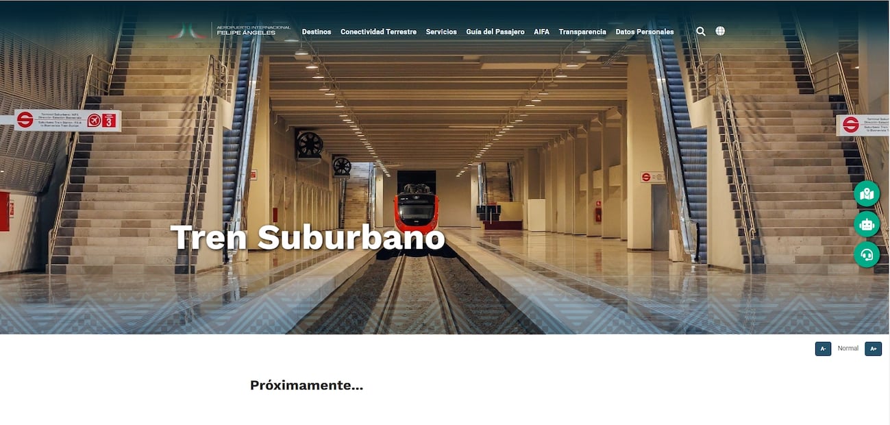 Tren Suburbano al AIFA. Foto: Captura de pantalla