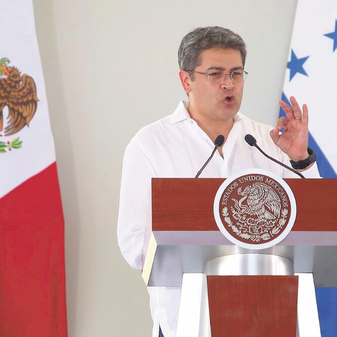Historial familiar. El presidente hondureño Juan Orlando Hernández se deslindó de las acusaciones por narcotráfico que enfrenta su hermano Juan Antonio. ARCHIVO EL UNIVERSAL