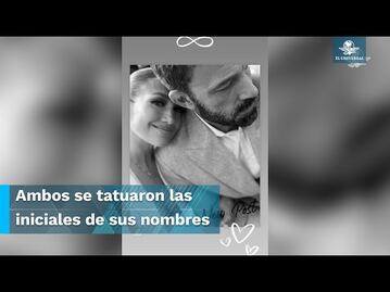 Por tatuarse sus nombres, tachan de “ridículos” a Jennifer López y Ben Affleck