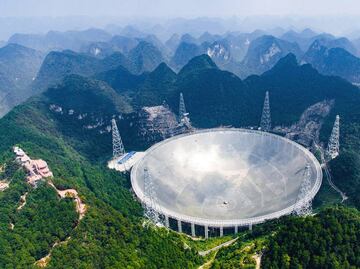 China: Inicia actividades el radiotelescopio más grande del mundo