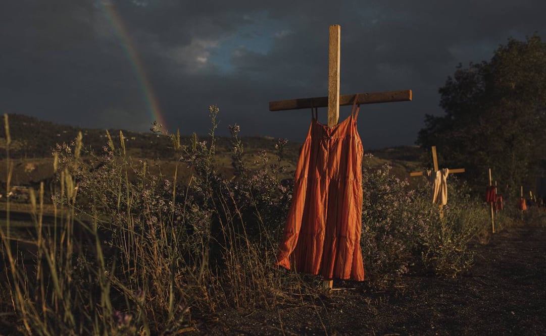 Esta imagen, distribuida por World Press Photo, fue elegida por el concurso como Imagen del Año, fue tomada por Amber Bracken para The New York Times.