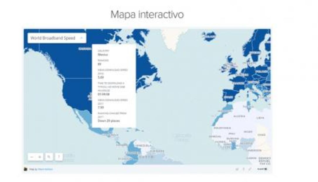 Países con el servicio de internet más rápido del mundo