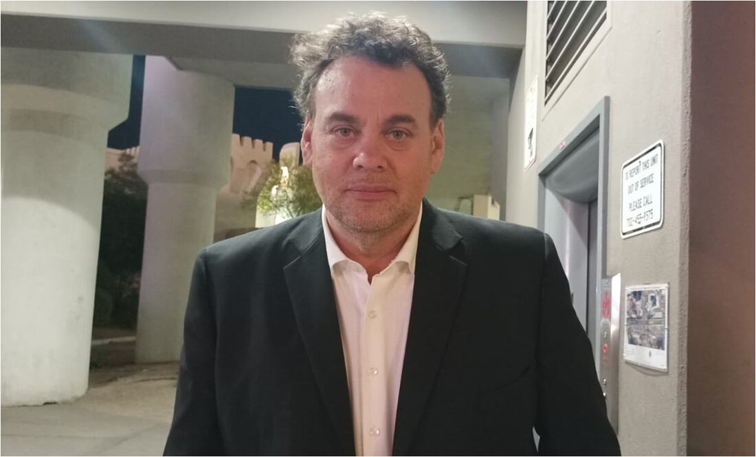 David Faitelson en charla con EL UNIVERSAL Deportes. FOTO: EL UNIVERSAL