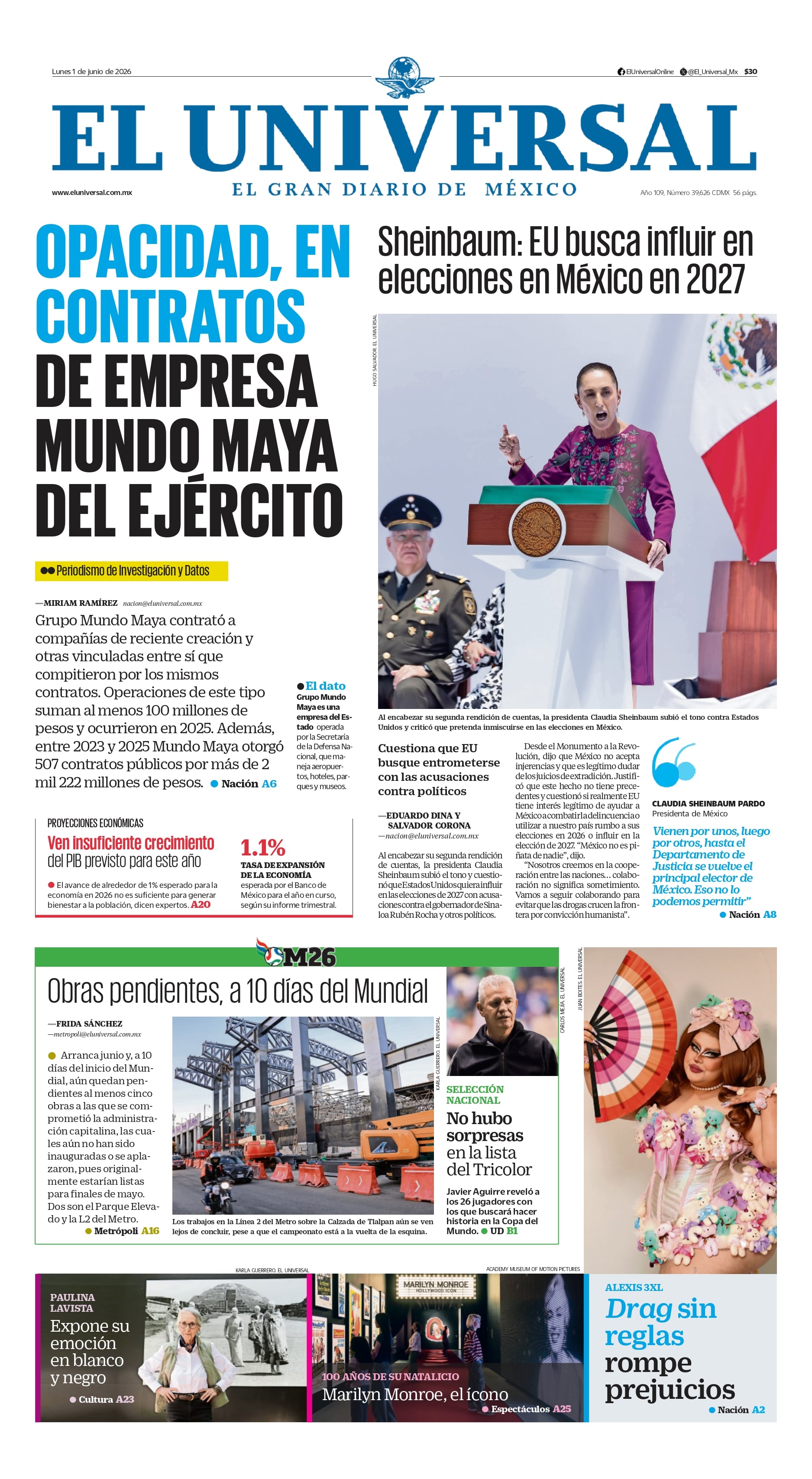 Portada impresa