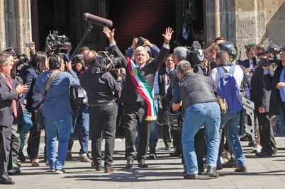 Fiesta de toma de posesión de AMLO fue licitada por Peña Nieto