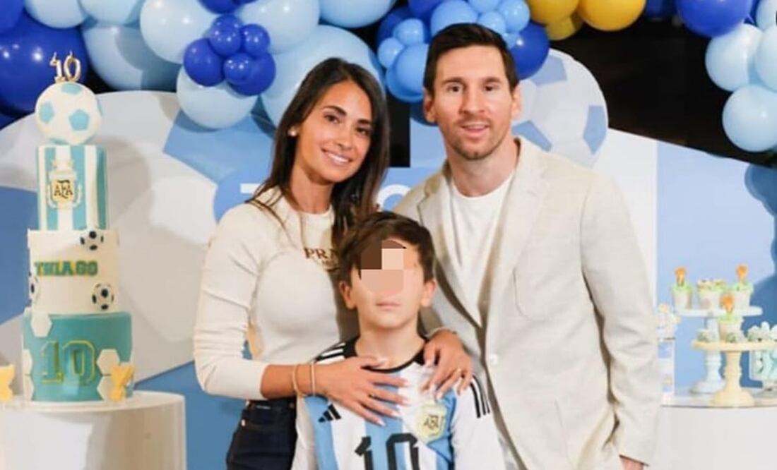 La fiesta de uno de los hijos de Messi / FOTO: Instagram