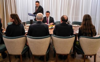 Sin Milei, los presidentes Peña, Noboa y Mulino se reúnen con el primer ministro de Noruega