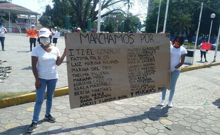 Con “sana distancia” piden justicia para Itzel, desaparecida durante cuarentena en Oaxaca