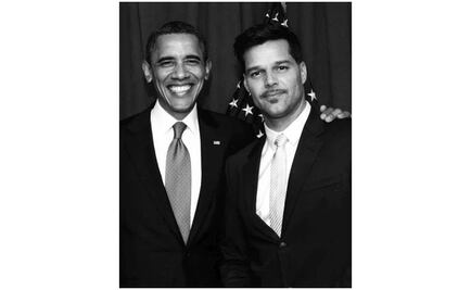 Ricky Martin agradece "extraordinaria presidencia" de Barack Obama