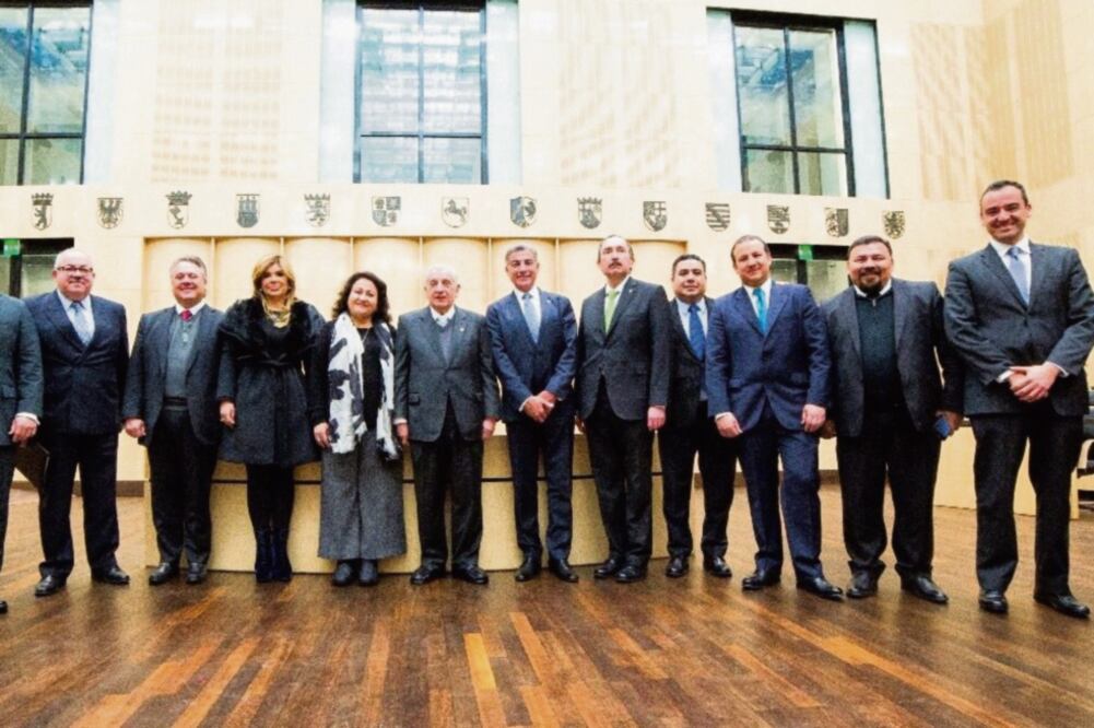 El gobernador José Antonio Gali acudió a la sesión del Consejo Federal Alemán, como parte de la agenda de trabajo de la Conago