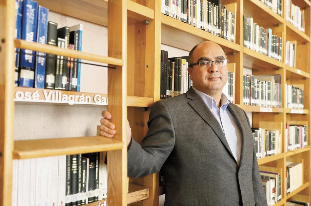 La lectura inaugural de Leonardo López Luján se titula “Pretérito pluscuamperfecto. Visiones mesoamericanas de los vestigios arqueológicos”. (BERENICE FREGOSO. EL UNIVERSAL)