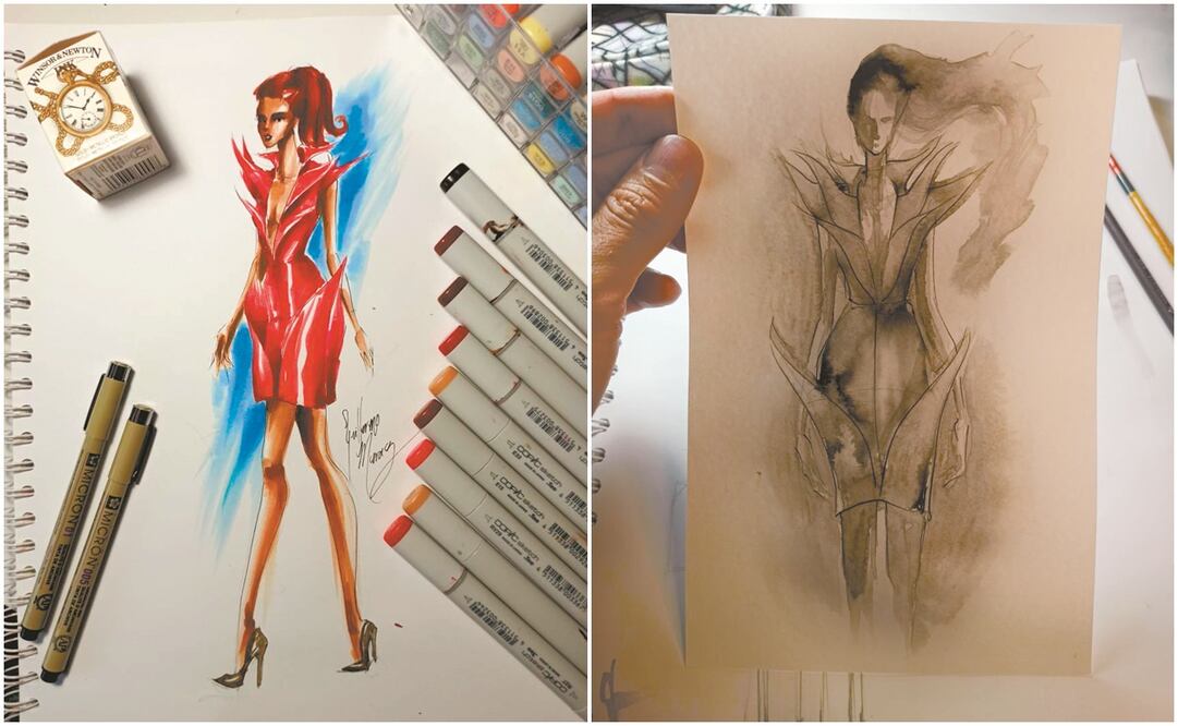 El Taller de ilustración de moda se impartirá en el Centro Cultural Fábrica de San Pedro, en Uruapan, Michoacán, en clases híbridas, dos módulos vía Zoom y otros dos presenciales. 