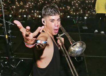 Él es Federico Zapata, el músico que quedó fuera de Los Caligaris tras insultar a los mexicanos