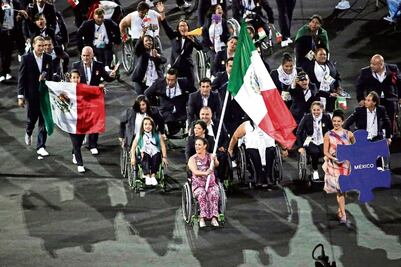 Paralímpicos de fiesta y unidad