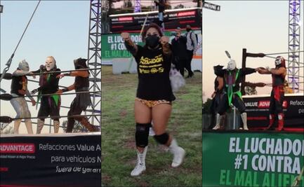 La Triple A hace historia con la primera función de autoluchas 