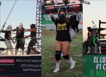 La Triple A hace historia con la primera función de autoluchas