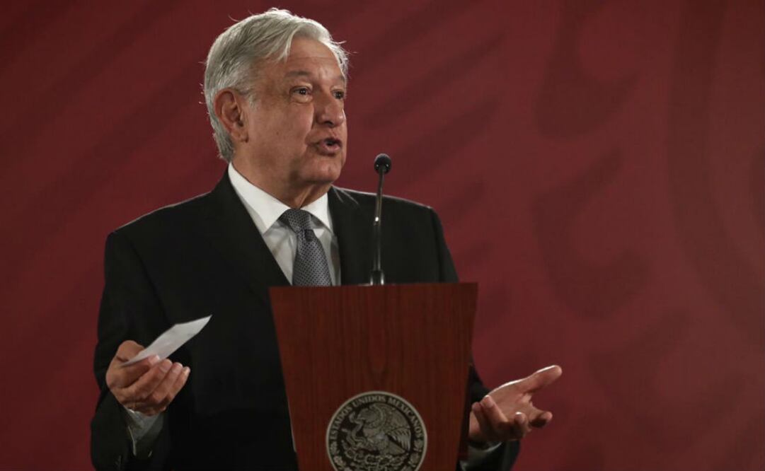 El presidente Andrés Manuel López Obrador durante la conferencia de prensa matutina. Alejandra Leyva | EL UNIVERSAL
