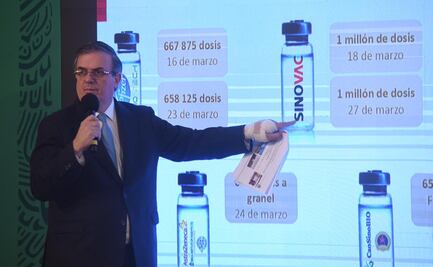 Se acelera la llegada de más vacunas contra Covid-19 a México: SRE