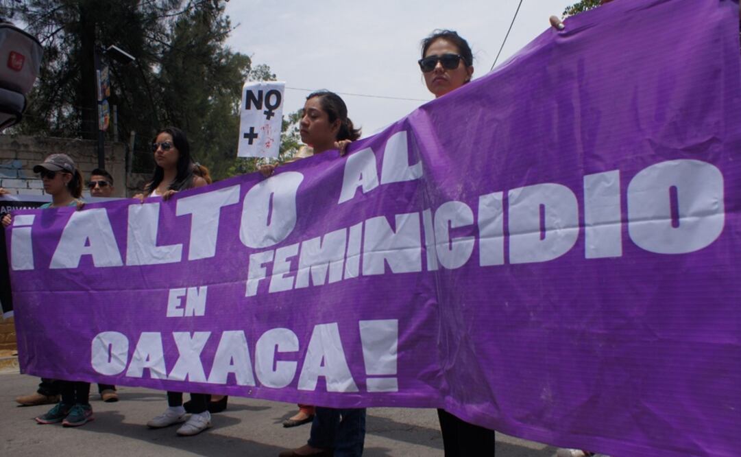 Defensores de los derechos de las mujeres piden un alto a los feminicidios en Oaxaca (Foto: Archivo El Universal)