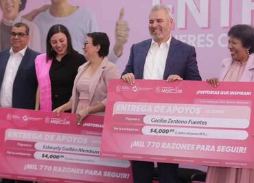 Michoacán entrega más de mil 700 apoyos a mujeres con cáncer; gobierno garantiza continuidad de su tratamiento