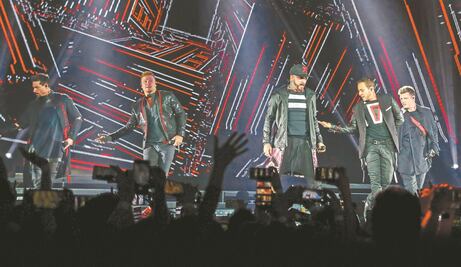 Backstreet Boys desata la locura en el Palacio de los Deportes