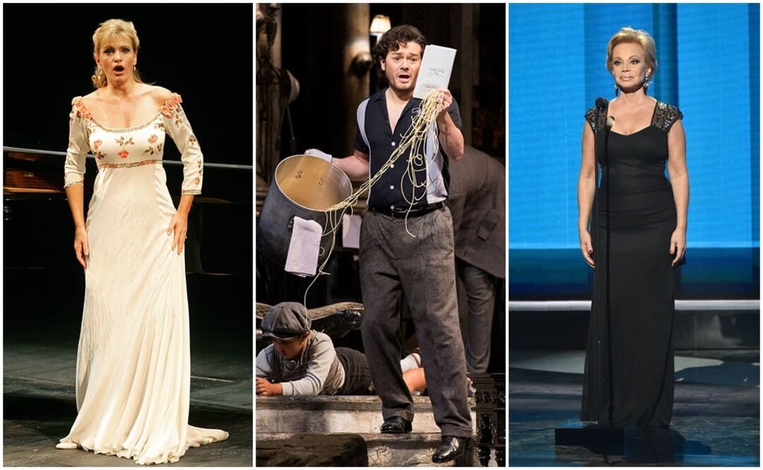 Ainhoa Arteta, Arturo Chacón, Paloma San Basilio. Foto: archivo